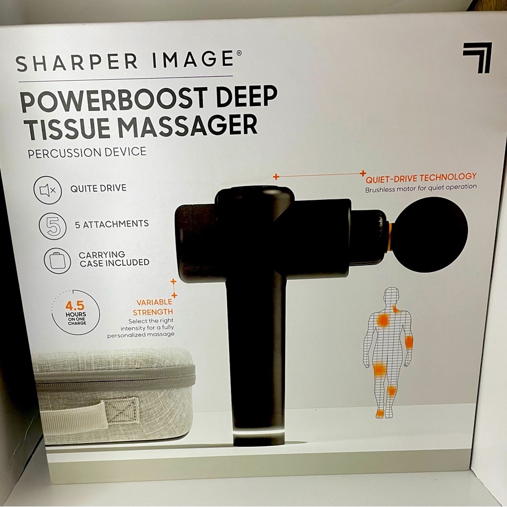 Sharper Image Powerboost Deep Tissue Massager.
